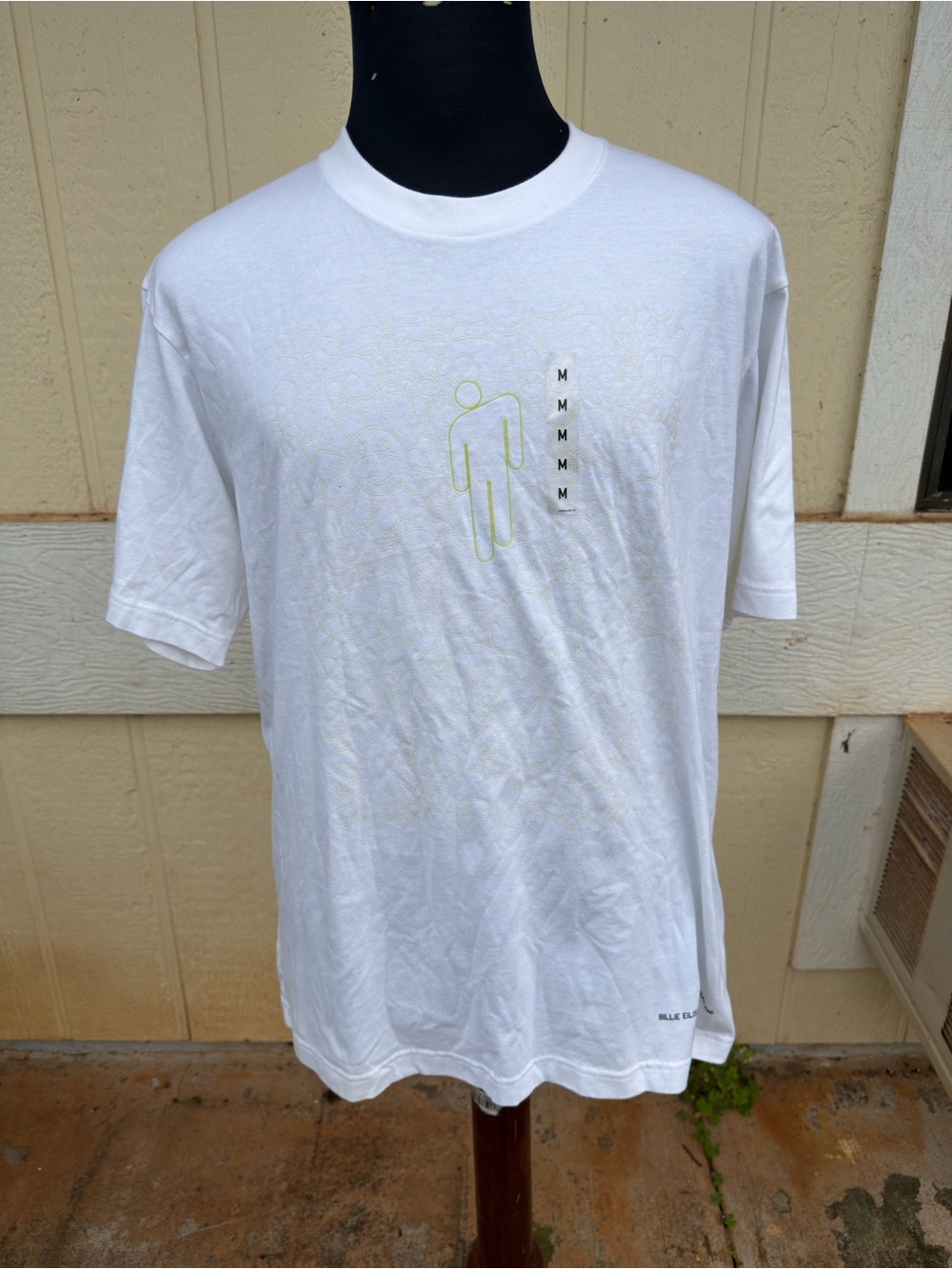 Billie Eilish x Takashi Murakami x Uniqlo White/Green Silhouette Medium
